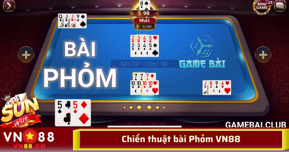 Bài Phỏm VN88 – Chiến Thuật Và Bí Quyết Chinh Phục Nhà Cái 1 Bên cạnh đó, yếu tố tâm lý và kinh nghiệm Phỏm VN88 sẽ quyết định phần lớn trong thành công, đặc biệt khi chơi trên môi trường trực tuyến.