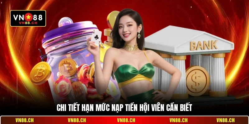 Chi tiết hạn mức nạp tiền hội viên cần biết