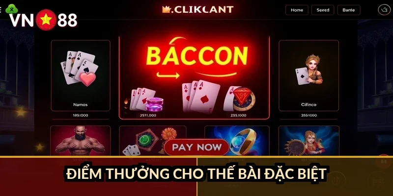 Điểm thưởng cho thế bài đặc biệt