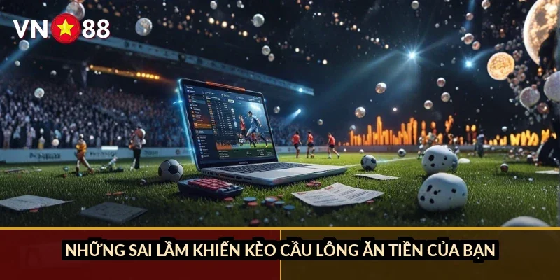 Cá cược cầu lông thế giới VN88: Kèo BWF 2026, tay vợt hàng đầu và cách đọc kèo đơn/đôi 5 Những sai lầm khiến kèo cầu lông ăn tiền của bạn
